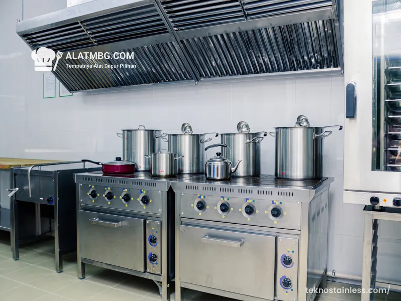 cara memilih alat masak dapur MBG