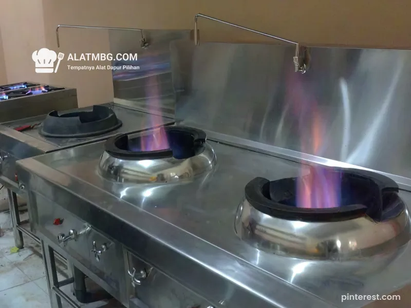kwali range double tungku yang berkualitas
